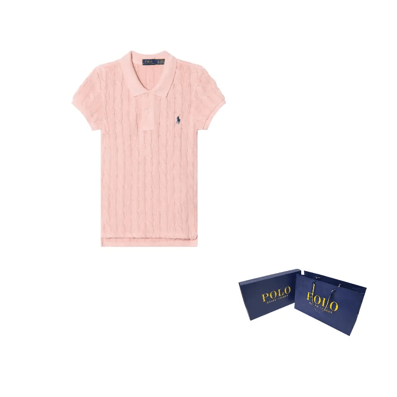 Кофта Polo Ralph Lauren SS26 Трикотаж Стандартный Размер Женский Светло-Розовый - изображение 7
