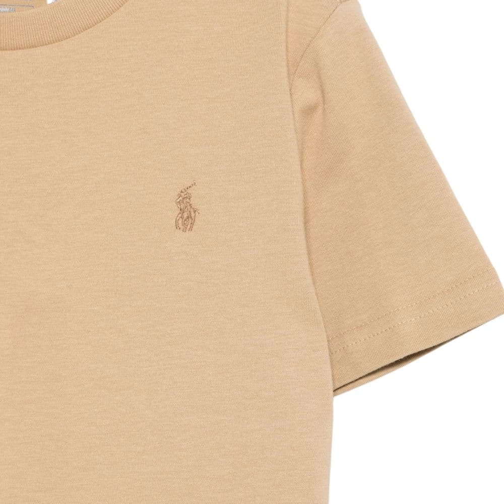 Футболка Polo Ralph Lauren Polo Pony Хаки Детские рубашки - изображение 3
