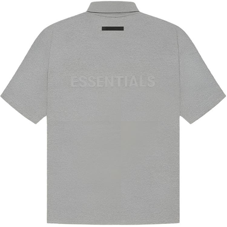 Поло Fear of God Essentials SS21 Short Sleeve Polo Dark Heather Oatmeal POLO - изображение 1