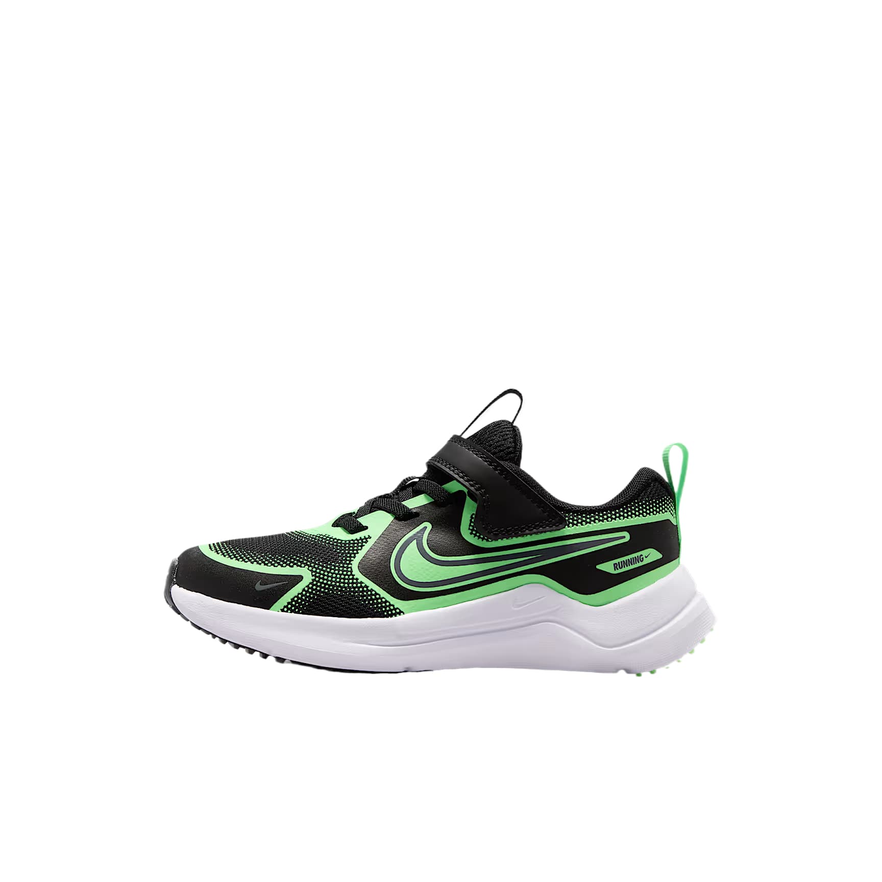 Кроссовки Nike Cosmic Runner Детские беговые кроссовки Низкий Топ Черный Мечтательный Зеленый Холодный Серый Kids - изображение 1