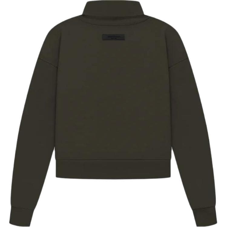 Худи Fear of God Essentials SS23 Womens Jersey Turtleneck Off Black - изображение 2