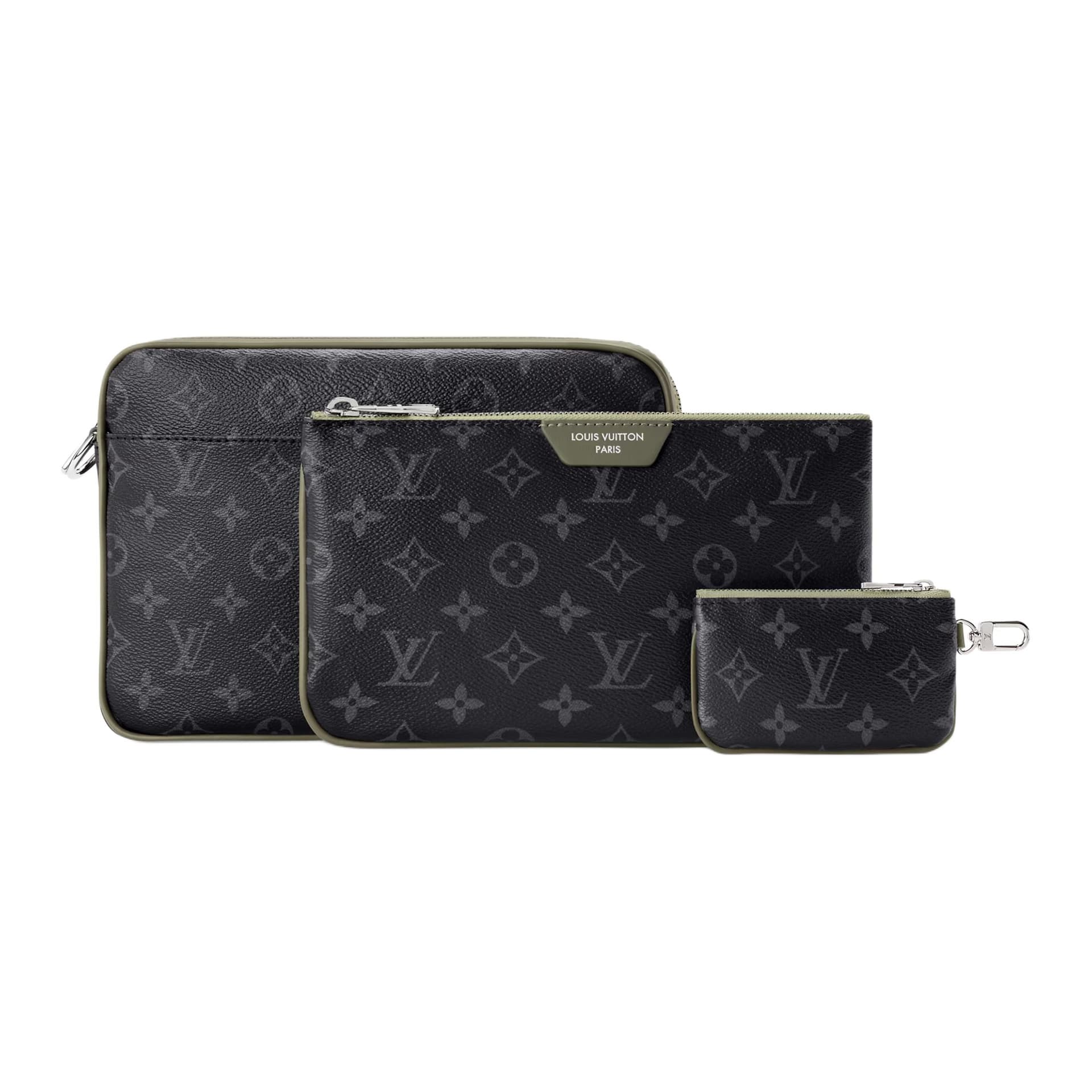 Сумка через плечо LOUIS VUITTON Trio Messenger 2000 Monogram Eclipse - изображение 3
