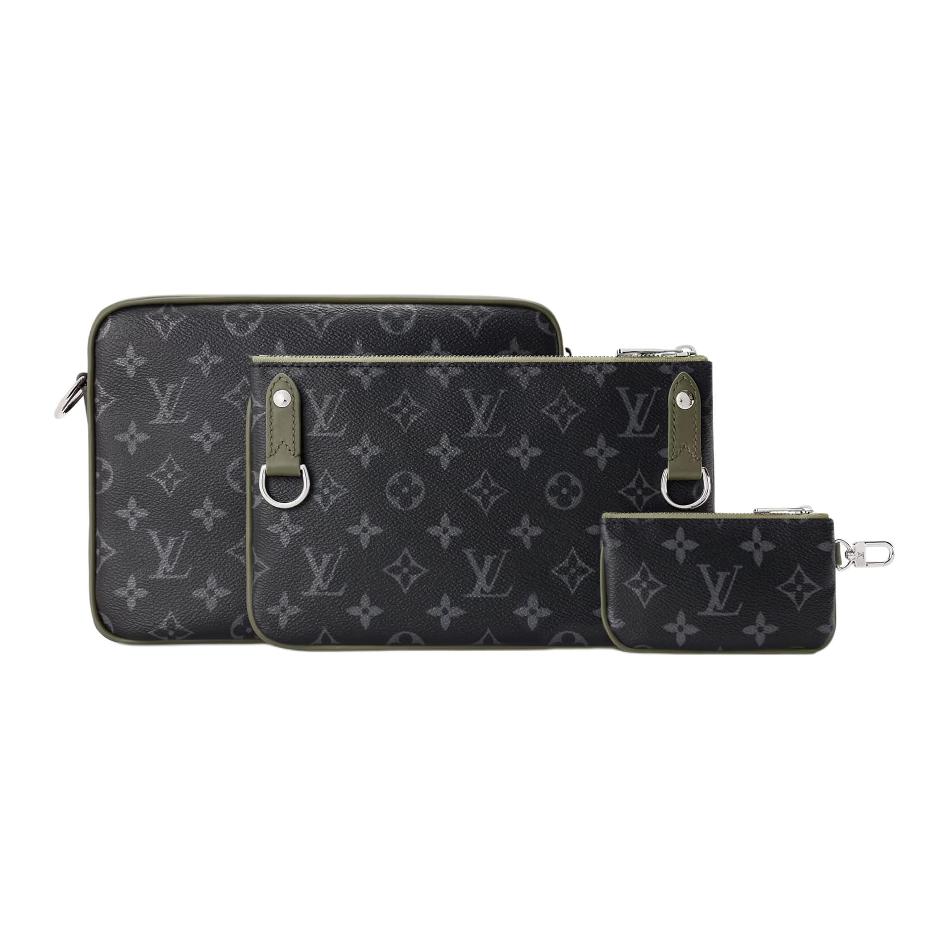 Сумка через плечо LOUIS VUITTON Trio Messenger 2000 Monogram Eclipse - изображение 4