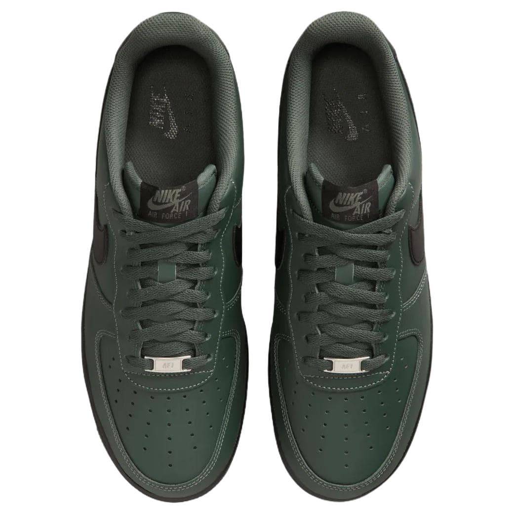 Кроссовки Nike Air Force 1 Кеды для скейтбординга Low Топ Зеленый камуфляж Мужской - изображение 4