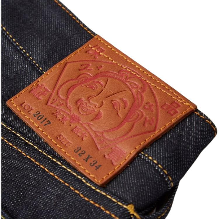 Штаны EVISU Seagull Print Tapered Jeans Blue - изображение 4