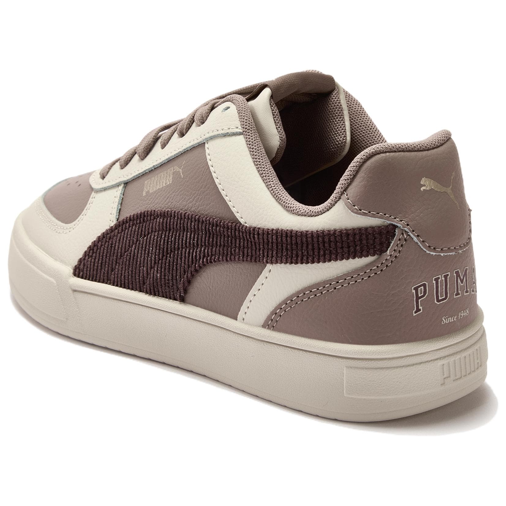 Кроссовки PUMA Caven Кеды для скейтбординга Low Топ Коричневый Унисекс - изображение 6