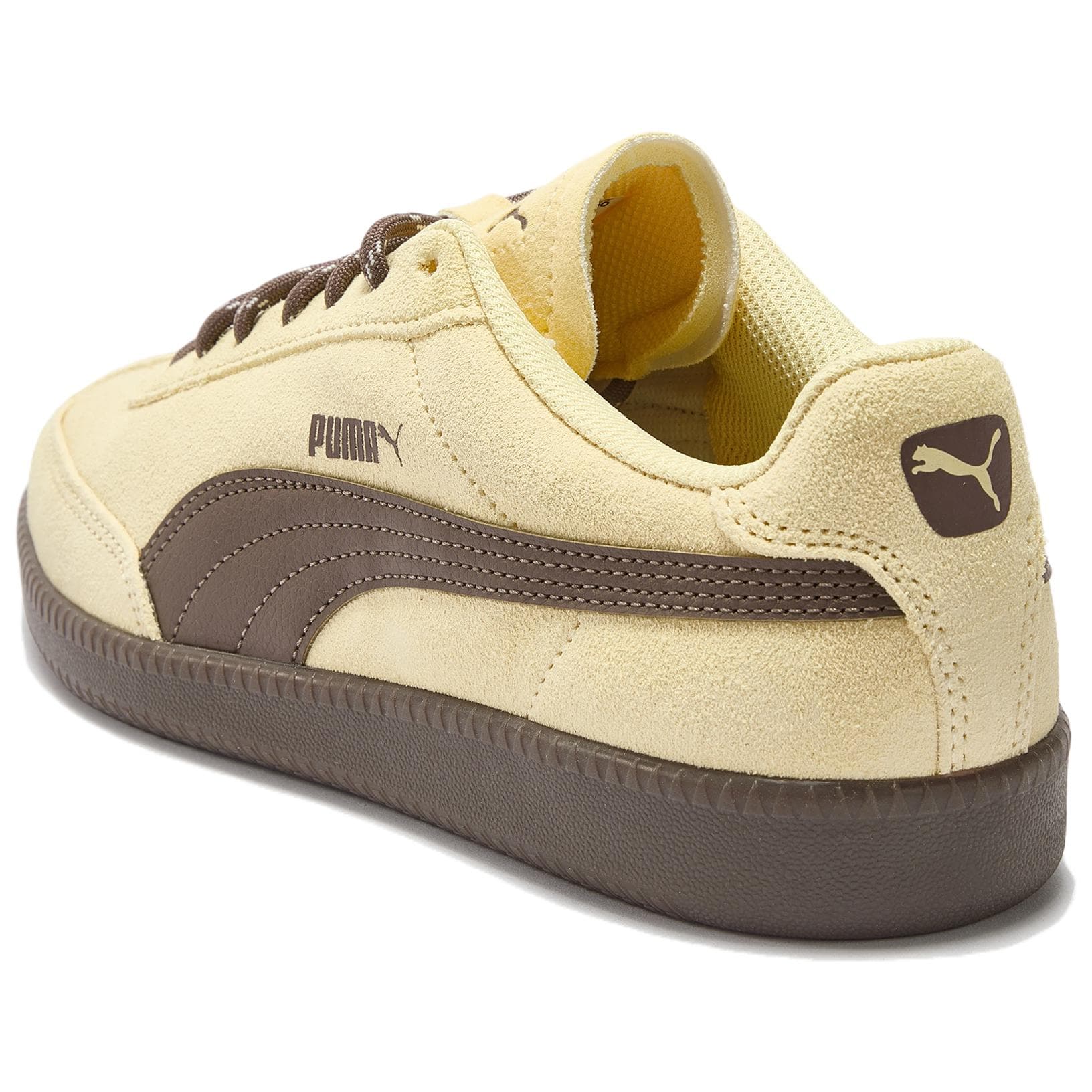 Кроссовки PUMA 9 T Кеды немецкой армии (GAT) Low Топ Светло-желтый Унисекс - изображение 6