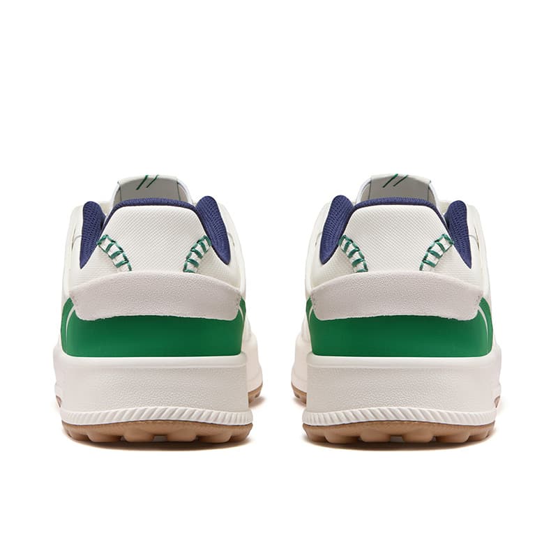 Кроссовки FILA FUSION FUGIO Кеды для скейтбординга Low Топ Бело-зеленый Женские - изображение 5