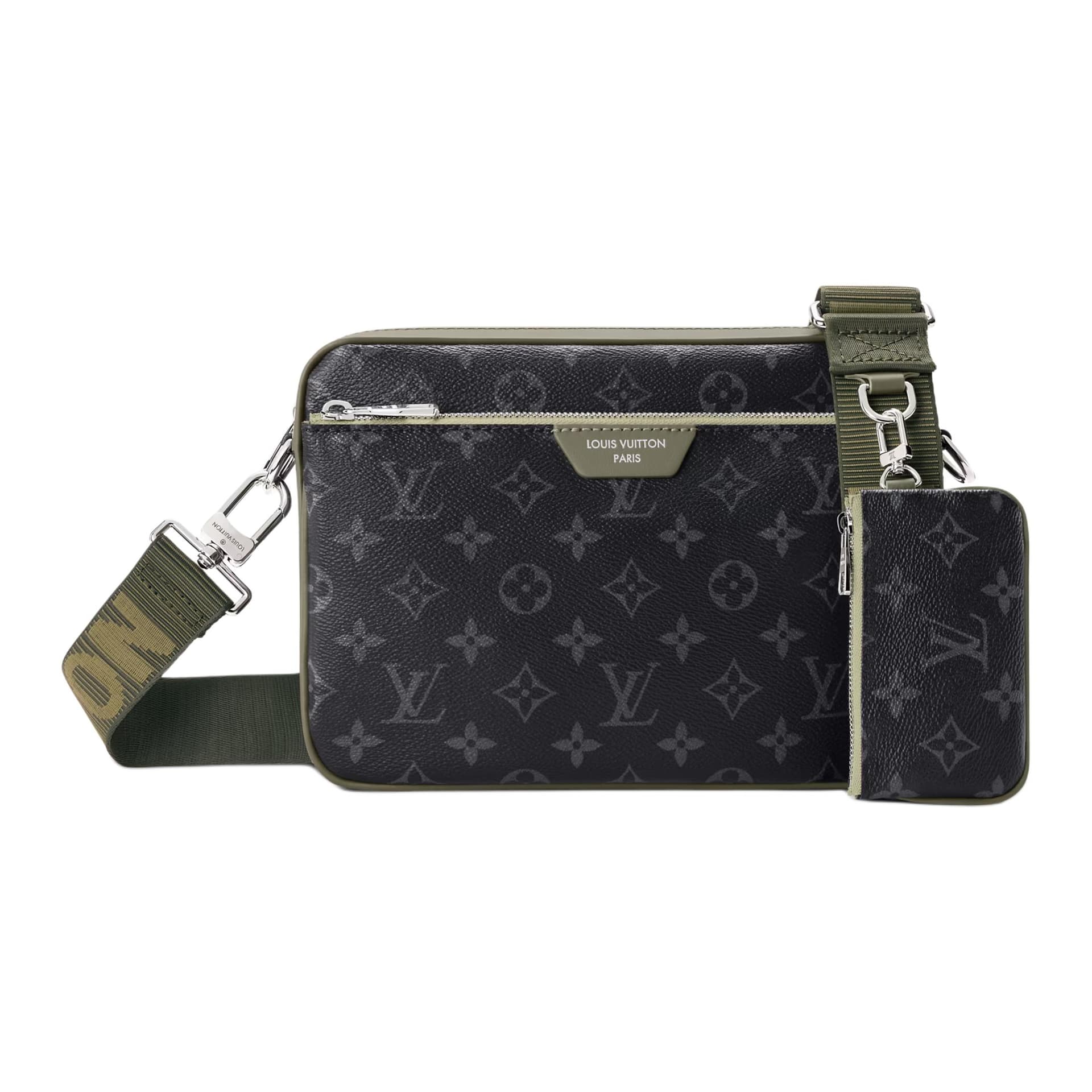 Сумка через плечо LOUIS VUITTON Trio Messenger 2000 Monogram Eclipse - изображение 1