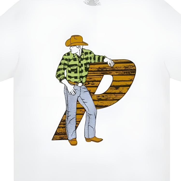 Футболка PALACE FW22 Saddle UP T-Shirt White T - изображение 2