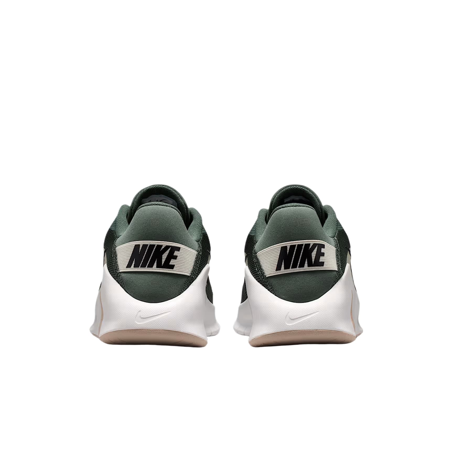 Кроссовки для спортзала Nike Flex Train Тренировочные кроссовки Низкий Топ Камуфляж Зеленый Гора Белый Молочный Белый II Черный Мужской - изображение 4