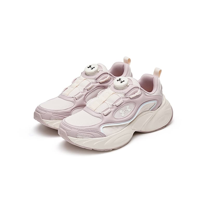Кроссовки Under Armour Life Collection Детская повседневная обувь Low Топ Розовый Kids - изображение 2