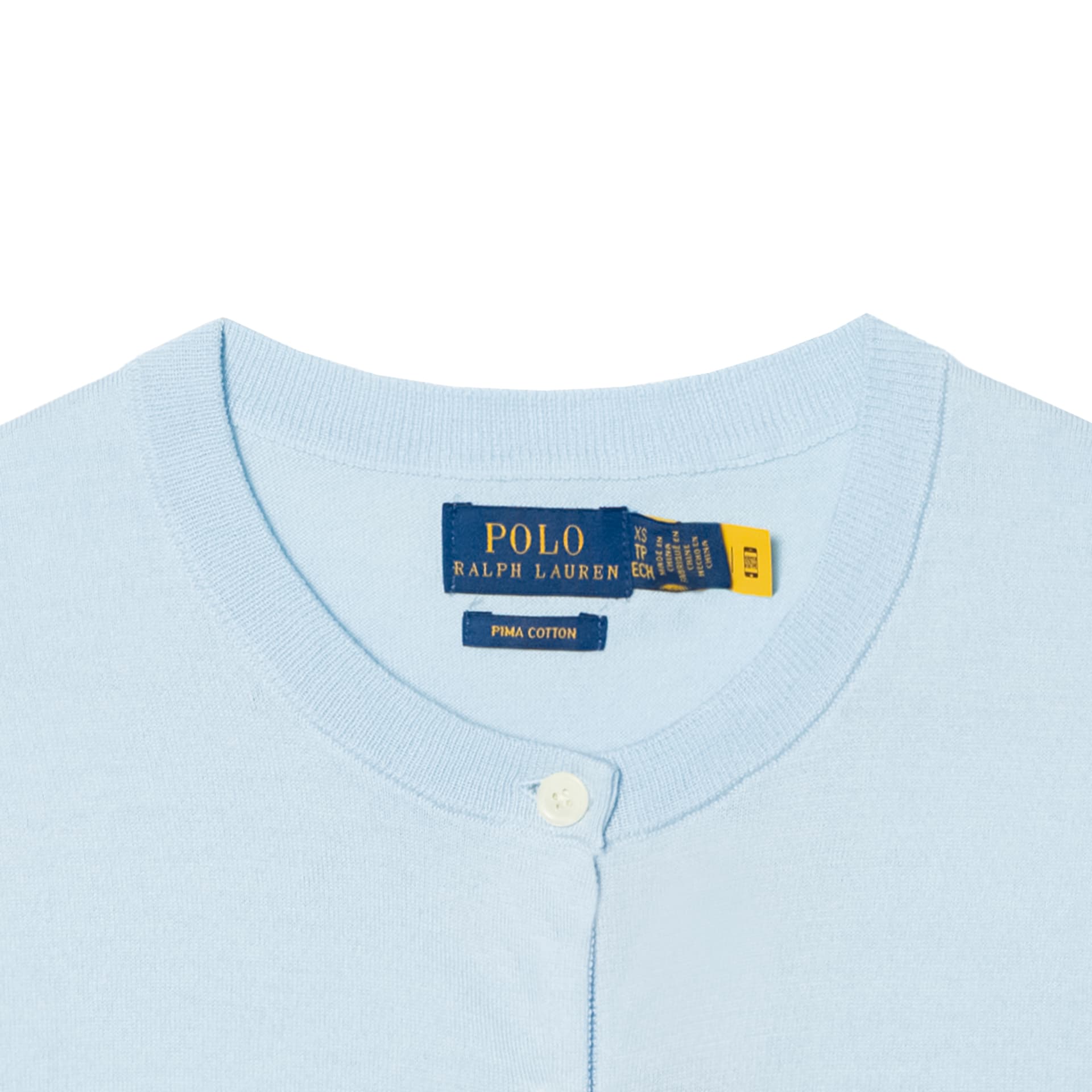 Кофта Polo Ralph Lauren Светло-Синий Женский Трикотаж - изображение 3