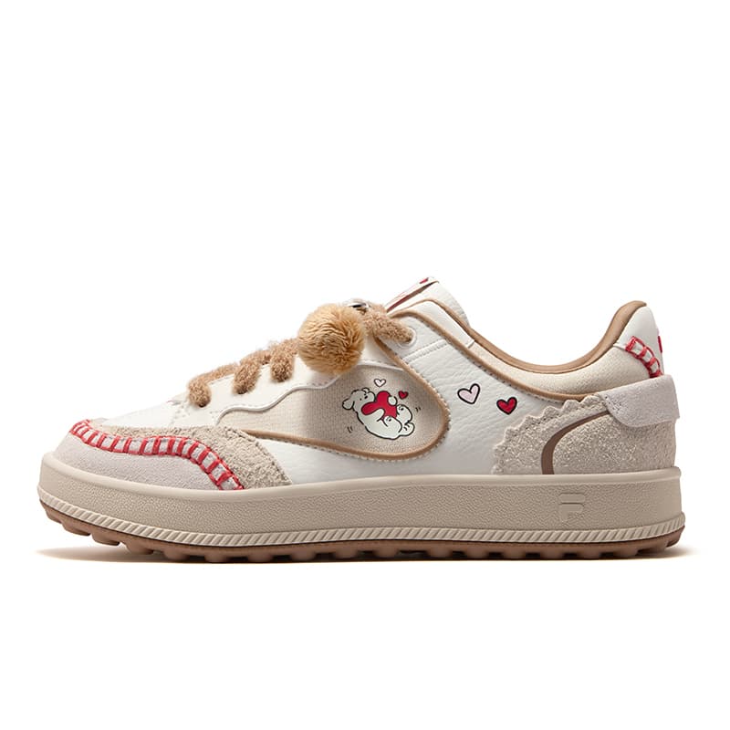 Кроссовки FILA FUSION FUGIO Кеды для скейтбординга Low Топ Снег Женские - изображение 1