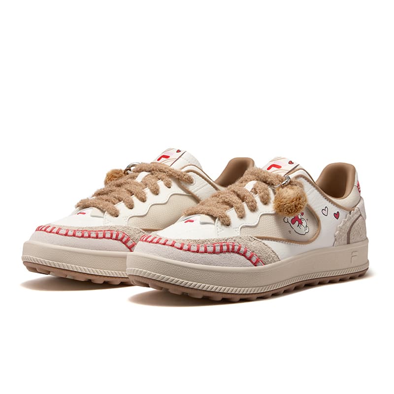 Кроссовки FILA FUSION FUGIO Кеды для скейтбординга Low Топ Снег Женские - изображение 3