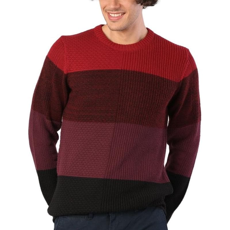 Кофта DIESEL Red Men's Sweaters DIESEL Красные Мужские Свитера - изображение 4