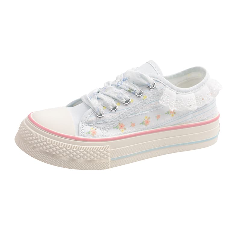 Кеды ATONGMU Low Top Canvas Shoes Women's - изображение 1