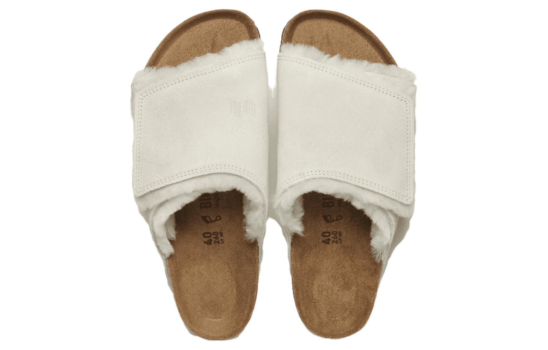 Сандалии Stussy x Birkenstock White Slides - изображение 3