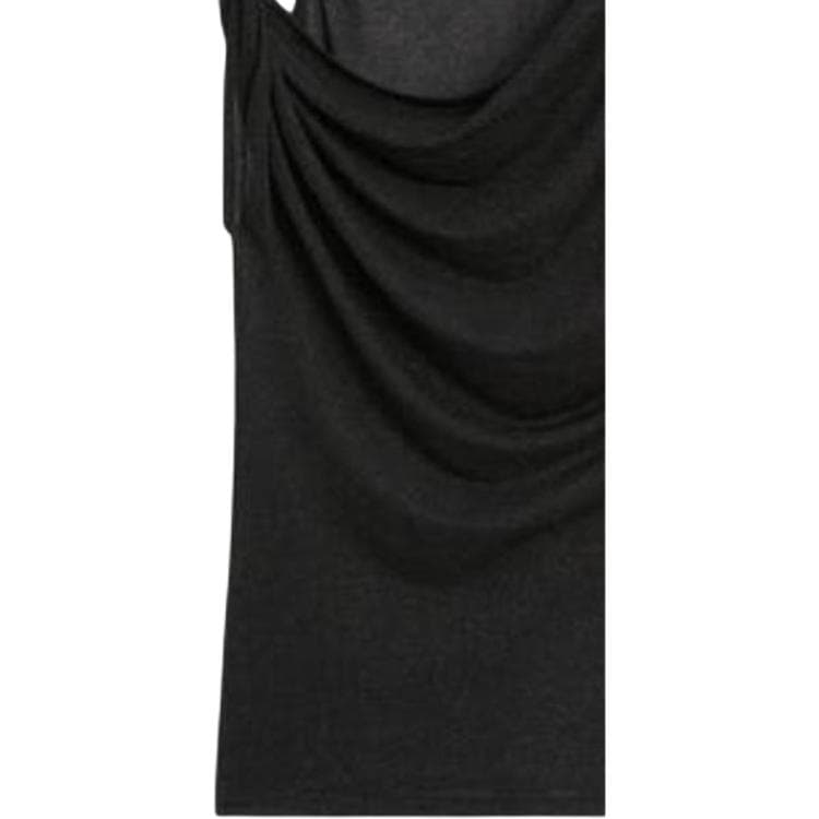 Футболка Massimo Dutti Черные Женские T-рубашки - изображение 2