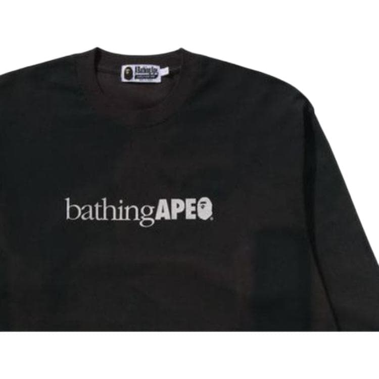 Футболка A BATHING APE T-Shirt Мужская Черная - изображение 3