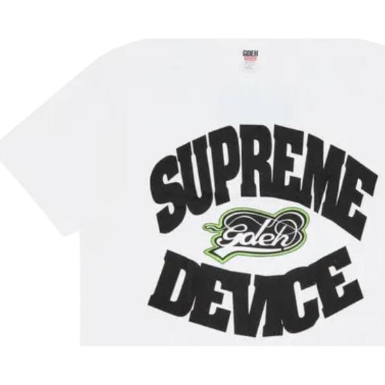 Футболка Supreme x GOODENOUGH T-Shirt Мужская Белая - изображение 5
