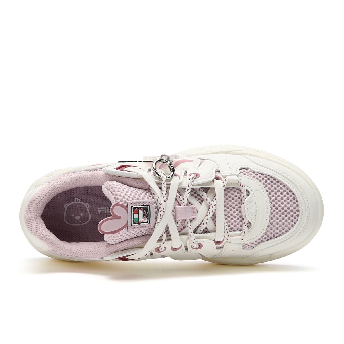 Кроссовки fila COMP Кеды для скейтбординга Low Топ Белый Женские - изображение 3