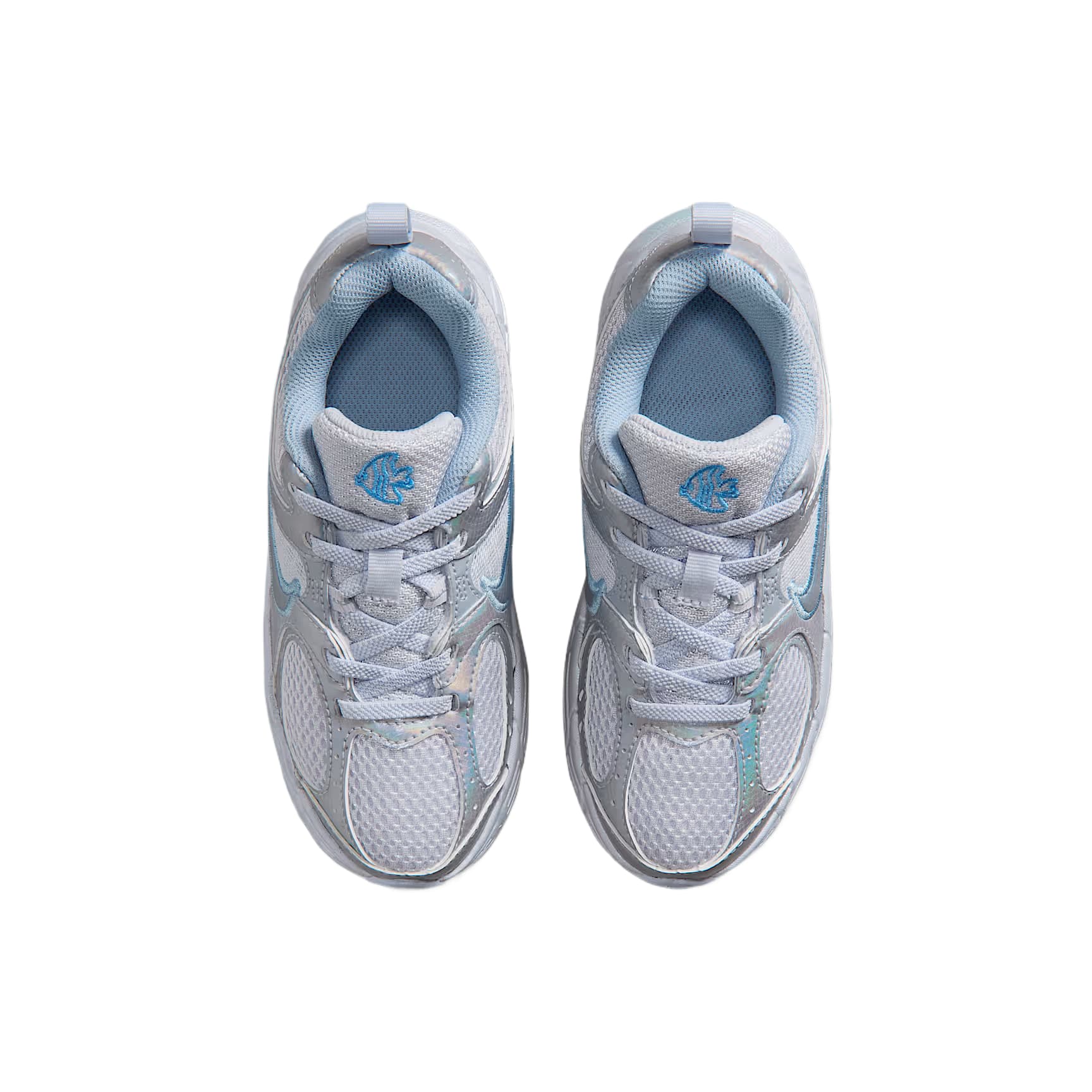 Кроссовки Nike V5 RNR Детские беговые кроссовки Low Топ Футбольно-серый Светло-синий цвет Футбольный мяч Синий Kids - изображение 3