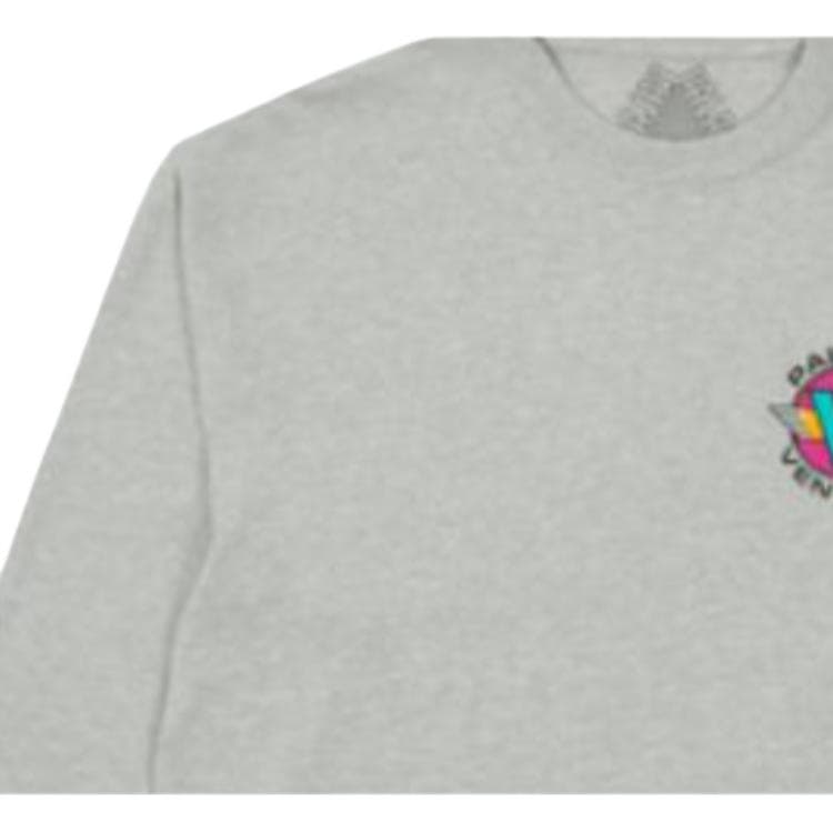 Кофта PALACE Palace Venture Longsleeve Grey Marl SS22 - изображение 5