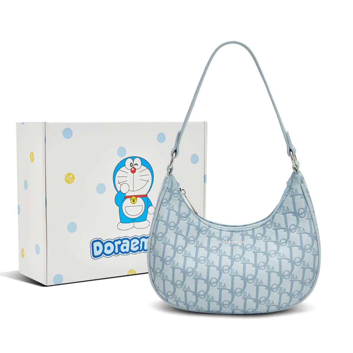 Мини-сумка Дораэмон Dingdang Cat Collection Сумки через плечо Синий Женские - изображение 2