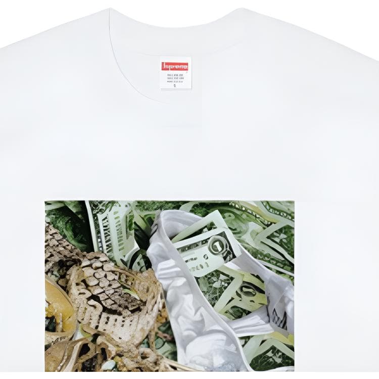 Футболка Supreme Bling Tee White - изображение 5