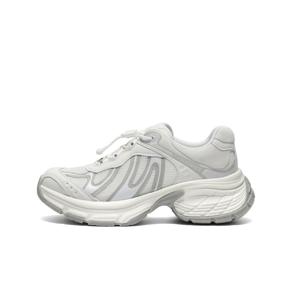 Кроссовки BELLE Chunky Sneakers Low Top White Women's - изображение 1