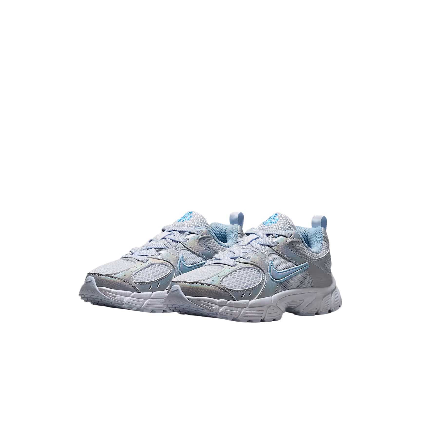 Кроссовки Nike V5 RNR Детские беговые кроссовки Low Топ Футбольно-серый Светло-синий цвет Футбольный мяч Синий Kids - изображение 2