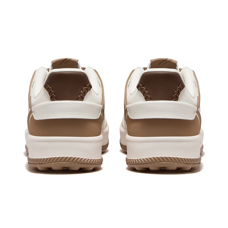 Кроссовки FILA FUSION FUGIO Кеды для скейтбординга Low Топ Белый-коричневый Мужской - изображение 5