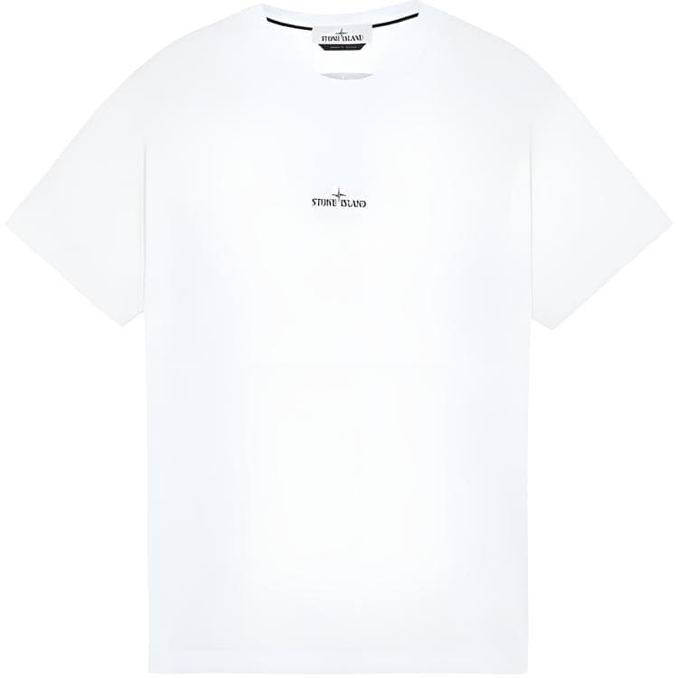 Футболка Stone Island T-Shirt White - изображение 2