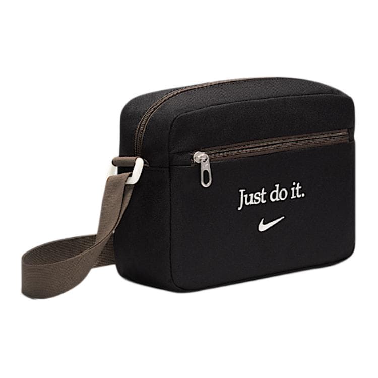 Сумка через плечо Nike Heritage Crossbody Bag Black Lime Unisex Nike Heritage Сумка через плечо Черный и Лайм Унисекс - изображение 2