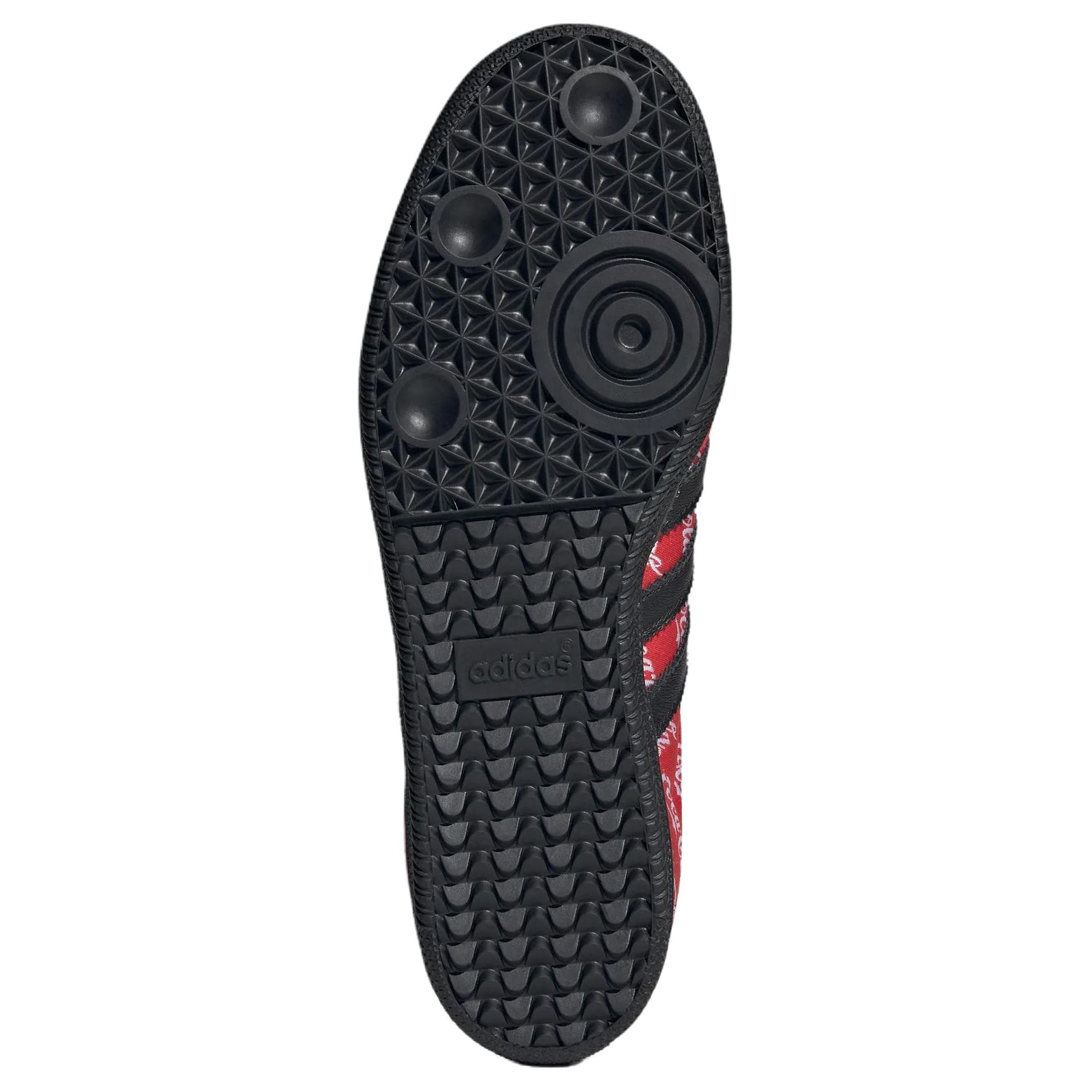 Кроссовки Adidas Originals x Coca Cola Samba Кеды немецкой армии (GAT) Унисекс Красный черный - изображение 6