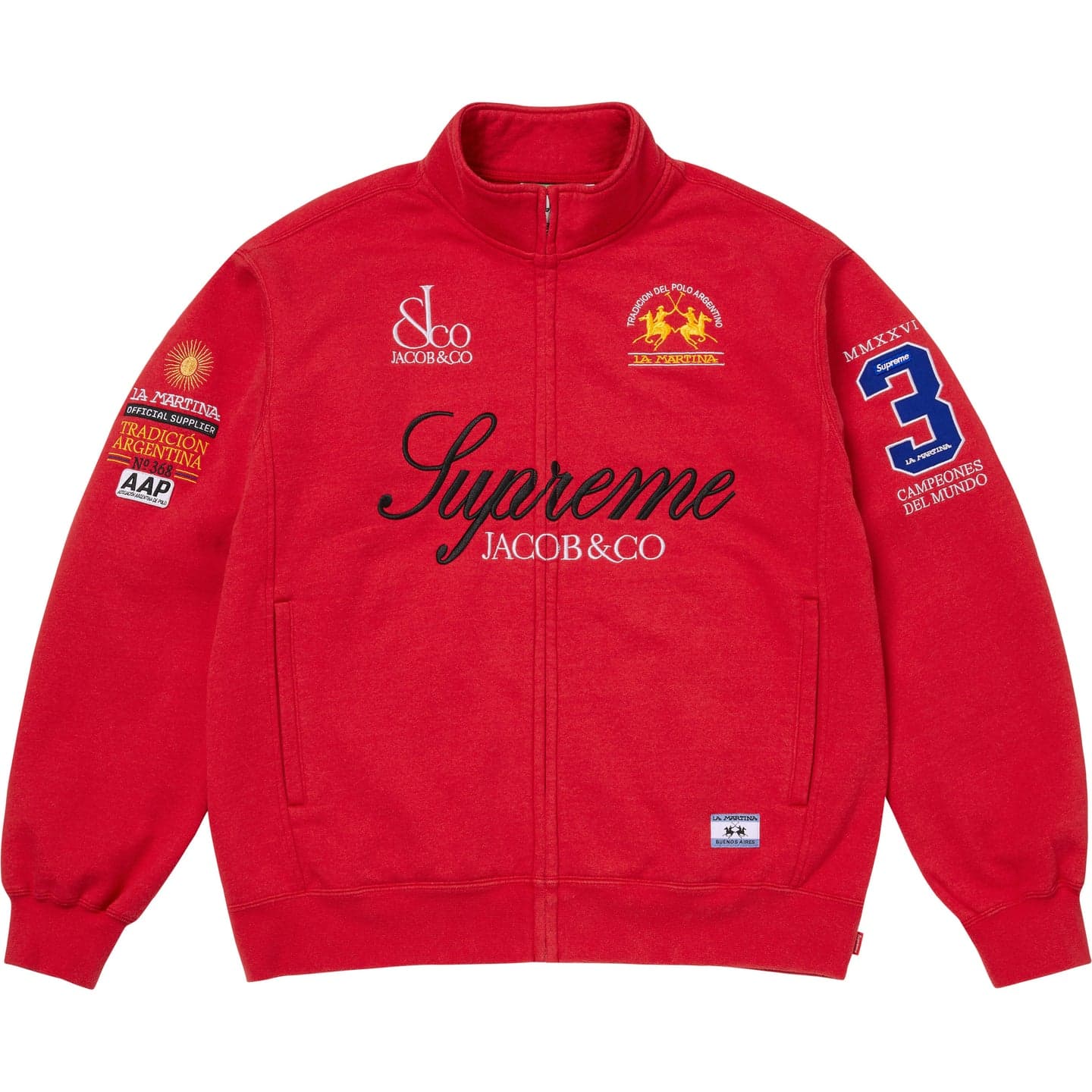 Худи Supreme La Martina Унисекс Толстовка - изображение 1