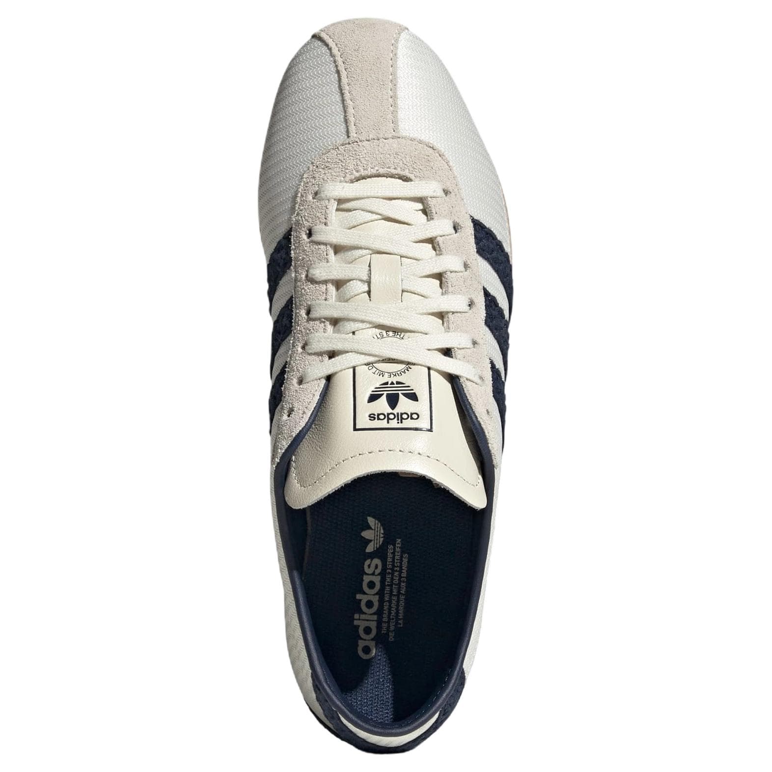 Кроссовки Adidas Originals Токио Повседневная обувь Low Топ Экрю Полуночный индиго Буттерскотч Женские - изображение 4