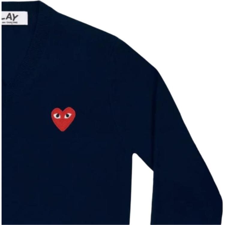Кофта CDG Play FW22 V - изображение 3