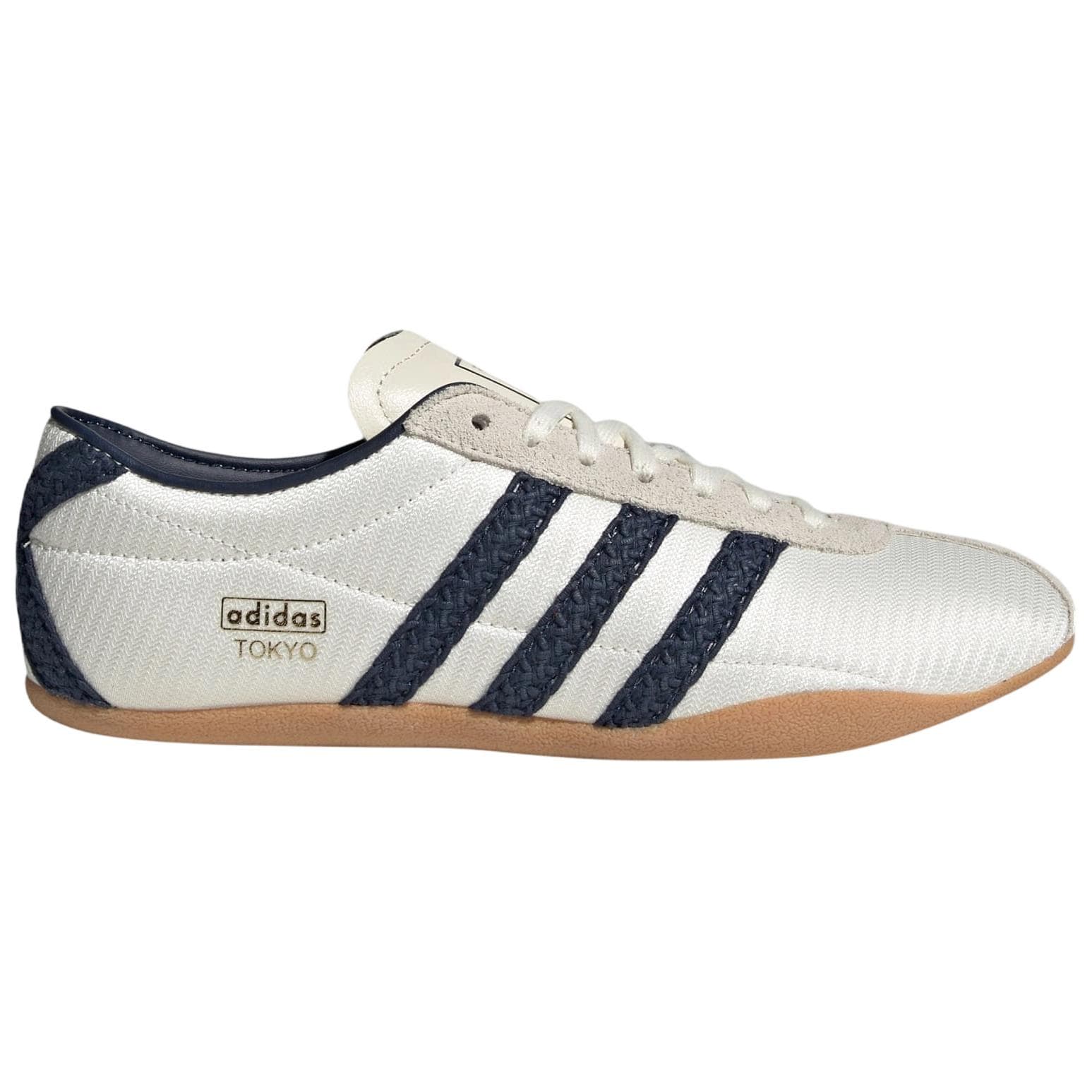 Кроссовки Adidas Originals Токио Повседневная обувь Low Топ Экрю Полуночный индиго Буттерскотч Женские - изображение 2