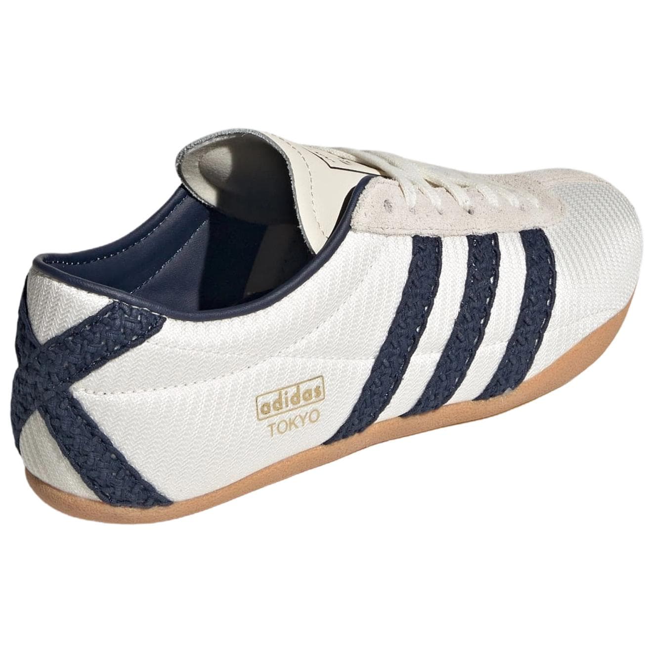 Кроссовки Adidas Originals Токио Повседневная обувь Low Топ Экрю Полуночный индиго Буттерскотч Женские - изображение 5
