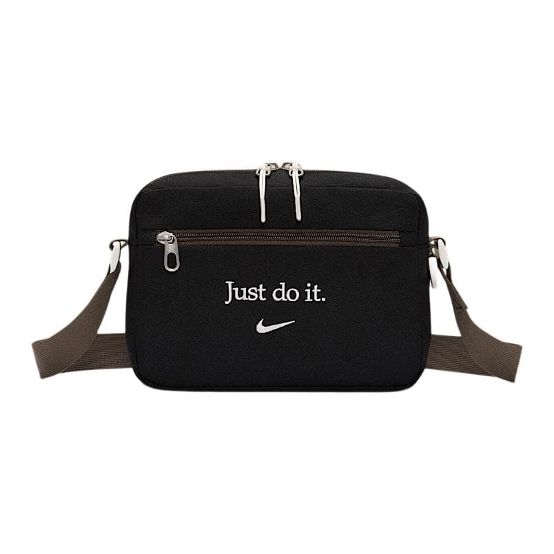 Сумка через плечо Nike Heritage Crossbody Bag Black Lime Unisex Nike Heritage Сумка через плечо Черный и Лайм Унисекс - изображение 1