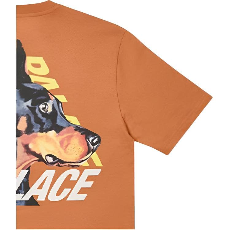 Футболка PALACE SS22 P-3-K-9 T-shirt Caramel LogoT - изображение 3