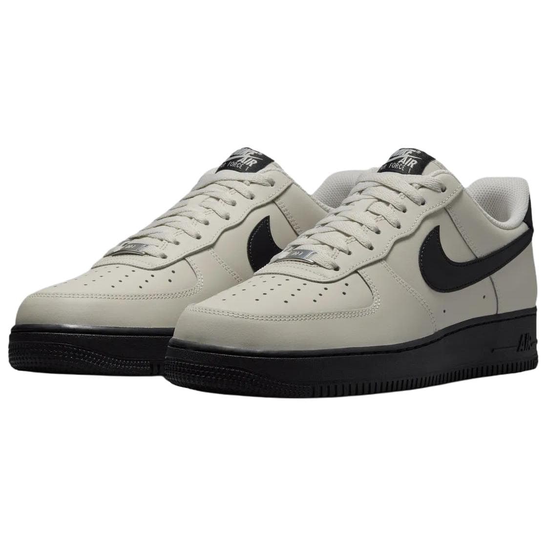 Кроссовки Nike Air Force 1 Кеды для скейтбординга Low Топ Светло-серый Унисекс - изображение 3