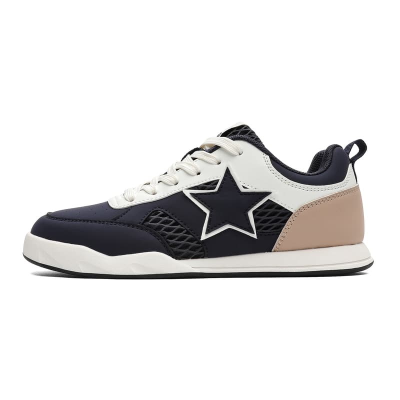 Кроссовки Q And Skate Shoes Low Top Темно-синий Хаки Белый Унисекс - изображение 1