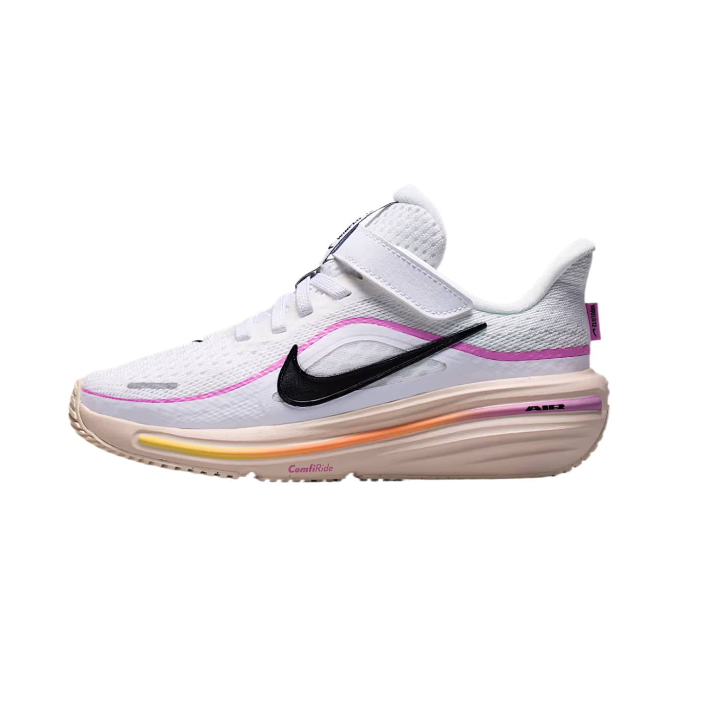 Кроссовки Nike Winflo 12 Детские беговые кроссовки Низкий Топ Белый Освежающий вариант Румяна Розово-белый Черный Kids - изображение 1
