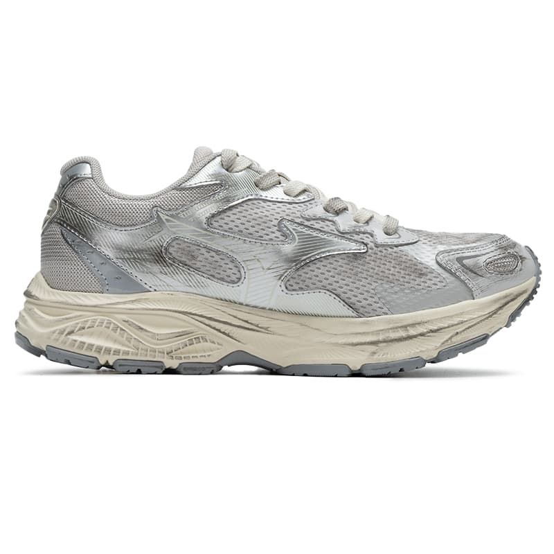 Кроссовки для бега Mizuno Racer S Silver Grey - изображение 2