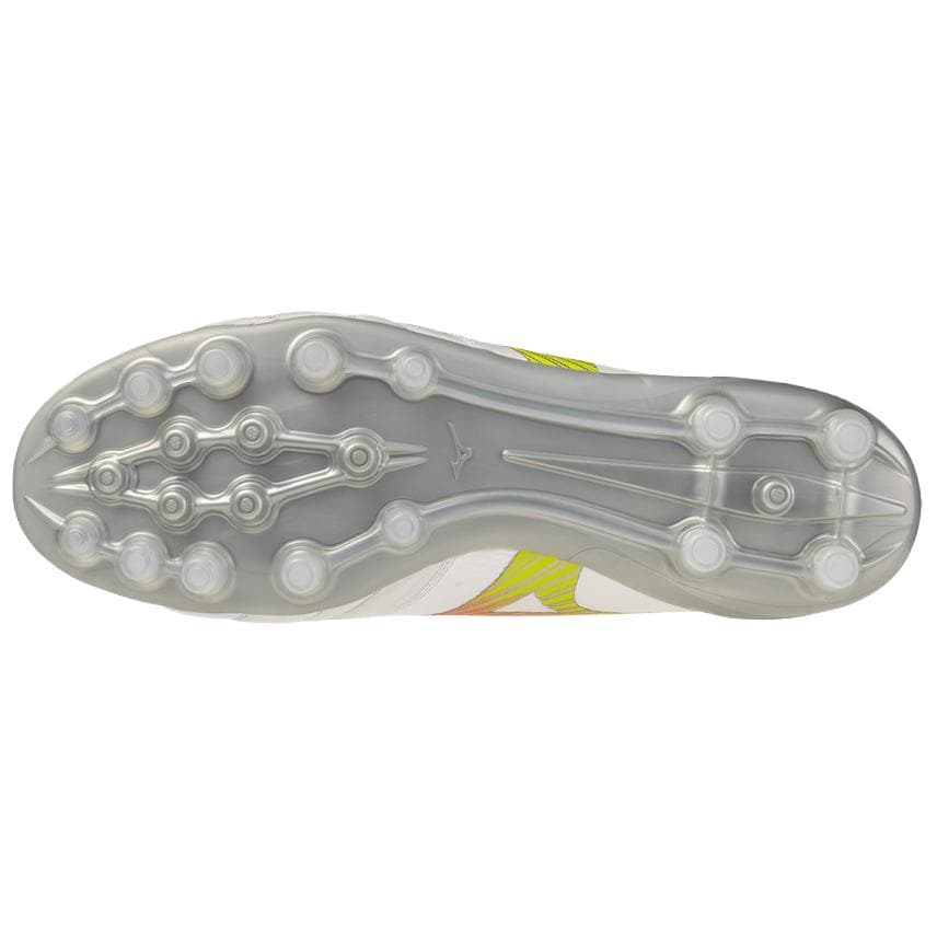 Кроссовки для футбола Mizuno MORELIA NEO V β Футбольные бутсы Белый Лавовый оранжевый Энотера Унисекс - изображение 4
