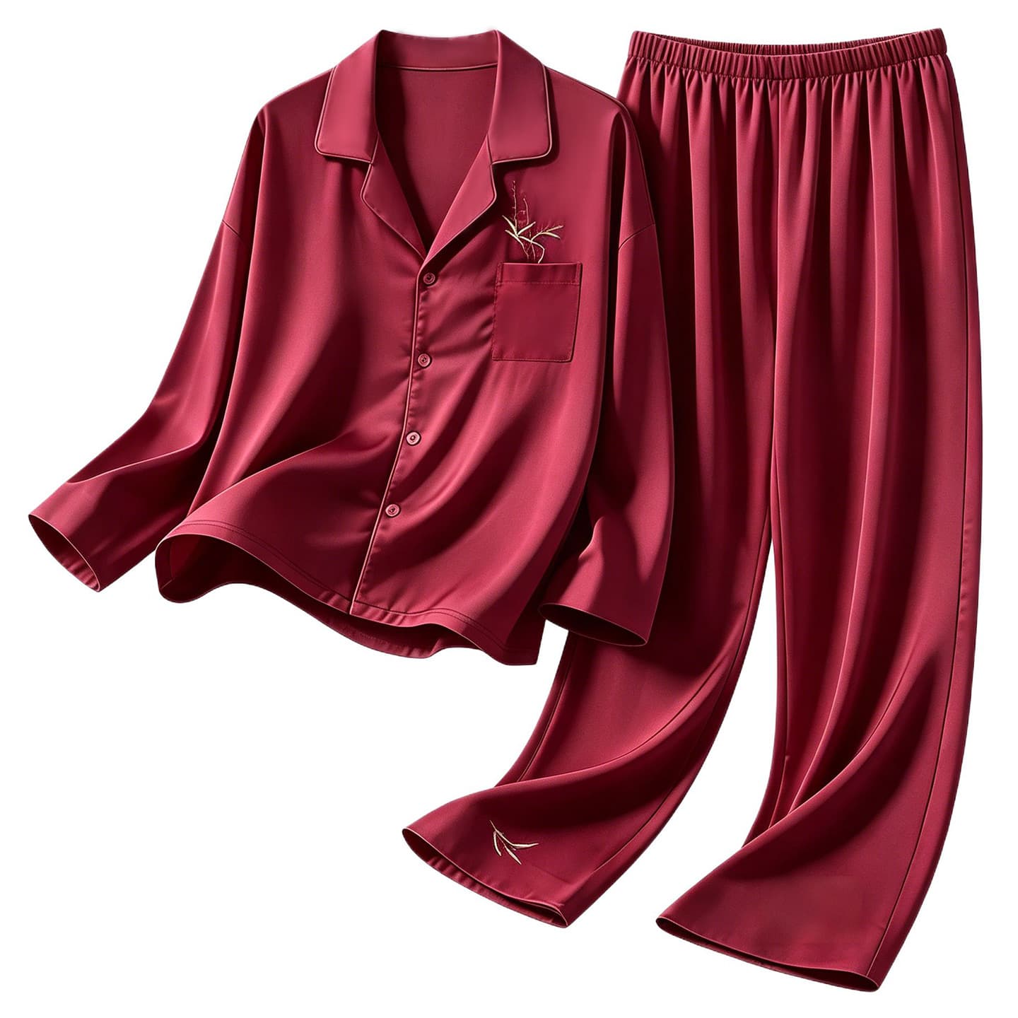 Пижама Jeep KA505 Burgundy Men's Pajama Sets - изображение 1