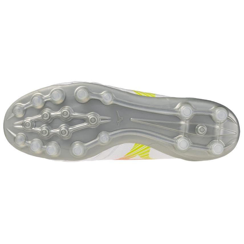 Кроссовки для футбола Mizuno MORELIA NEO V β Футбольные бутсы Белый Лавовый оранжевый Энотера Унисекс - изображение 4